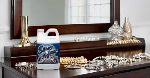 SilverMate Limpiador líquido de plata y oro, esmalte de plata, removedor de deslustre de plata, limpiador de joyas de plata esterlina, suave,