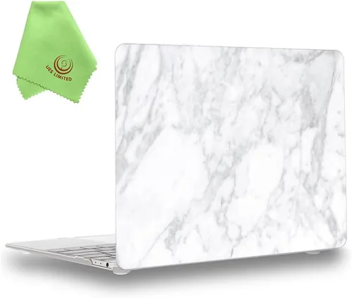 Miniatura 36 de Carcasa para MacBook Air de 13 pulgadas, UESWILL, carcasa rígida mate de tacto suave para MacBook Air de 13 pulgadas (Modelo A1466 / A1369) de Negro