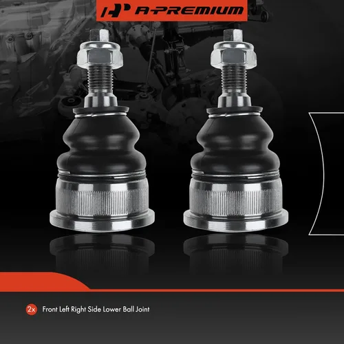 Miniatura 2 de A-Premium 2 rótulas delanteras inferiores, compatibles con Jeep Liberty 2002 2003 2004, Sport Utility, L4 2.4L y V6 3.7L solamente