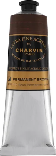 Miniatura 87 de Charvin Pintura acrílica profesional extrafina – verde absenta, tubo de 2.1 fl oz, pigmentos de triple fresado, resistente a la luz, pinturas