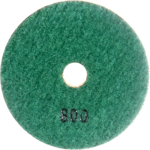 Miniatura 6 de Almohadillas de pulido de hormigón de diamante húmedo/seco de 3 pulgadas 7 piezas para moler piedra de mármol de granito