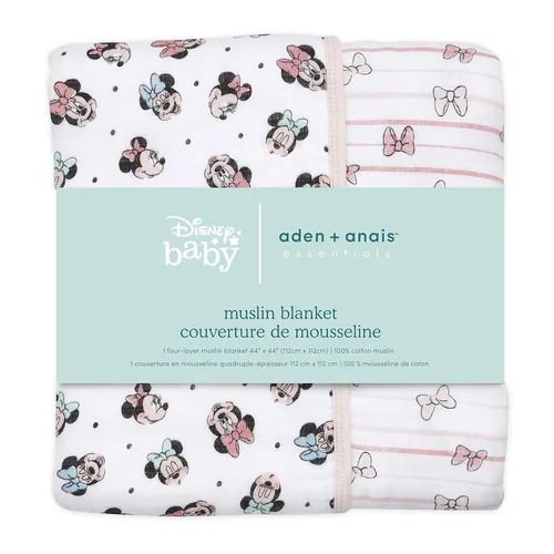 Miniatura 2 de Aden + Anais Cobija de ensueño de muselina para bebés Ideal, ligera, para recién nacidos y cuna, ropa de cama para niños Regalo para fiestas de bebé