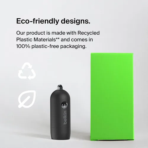 Miniatura 6 de Belkin Boost↑Charge™ Cargador compacto de coche rápido de 30 W con puerto de entrega de energía USB-C para iPhone 16, 16 Pro, 15, 15 Pro, Galaxy