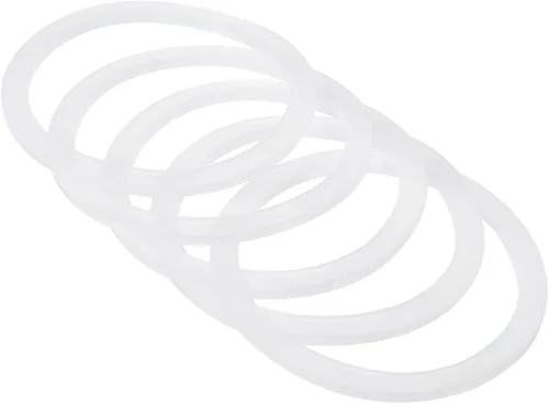 Miniatura 7 de PATIKIL Anillos de sellado de silicona de boca regular de 2.756 in, paquete de 10 juntas reutilizables a prueba de fugas para tapas de tarros