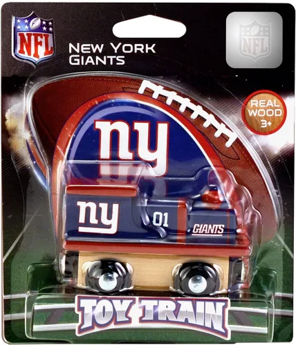 Miniatura 25 de MasterPieces NFL San Francisco 49ers - Tren de juguete de madera real, para mayores de 3 años, color negro