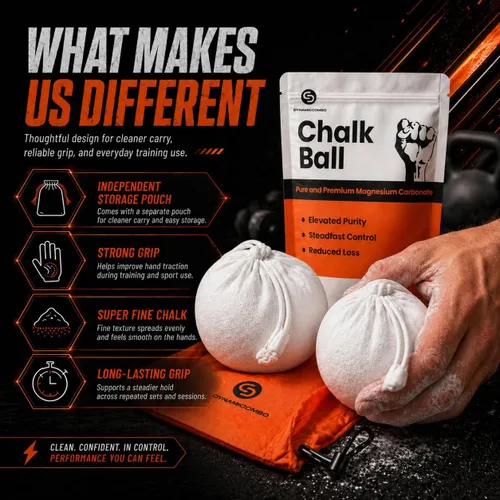 Miniatura 3 de Refillable Chalk Ball for Climbing & Gymnastics