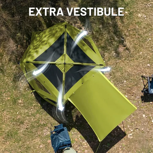 Miniatura 7 de Timber Ridge - Tienda de campaña instantánea emergente de 4 personas, fácil instalación en 60 segundos, tienda de familia resistente al clima