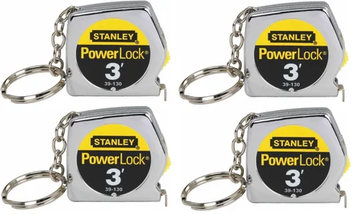 Miniatura 3 de Stanley Herramientas manuales 39-130 3' PowerLock® Key Tape™ - Paquete de 6 Sin