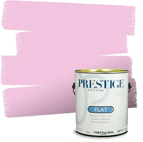 Miniatura 63 de Prestige Paints - Pintura exterior e imprimación en uno, 1 galón, plano, E500-P-A011GP