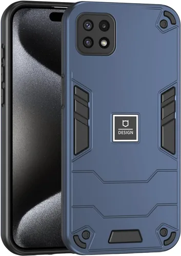 Miniatura 107 de Funda compatible con Huawei Y9 Prime (2019), compatible con Huawei Y9 Prime (2019) 4G STK-L21 2 en 1 [PC duro + TPU], funda de teléfono azul