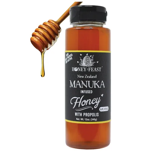 Miniatura 31 de Honey Feast, Miel de Flor Silvestre, 12 Onza
