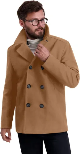Miniatura 25 de Nautica Men's Wool Blend Peacoat – Double-Breasted Winter Coat, Regular, Big & Tall Sizes