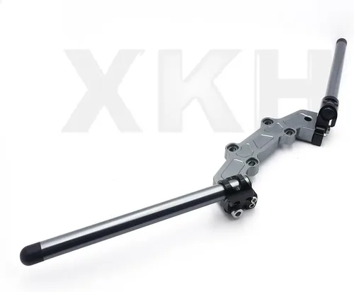 Miniatura 2 de XKH - Juego de manillares de placa adaptadora con clip compatible con MT-09 FZ-09 2013-2016 negro [B07DVTY9CP]