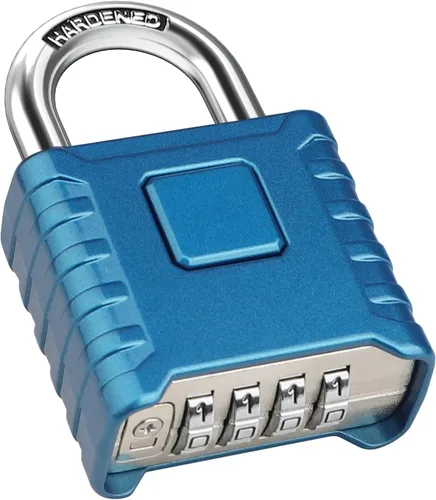 Miniatura 12 de Paquete de 2 Candados de Combinación Grandes [Desbloqueo con Un Toque], Diyife® Candado Resistente para Exteriores a Prueba de Intemperie Diseño