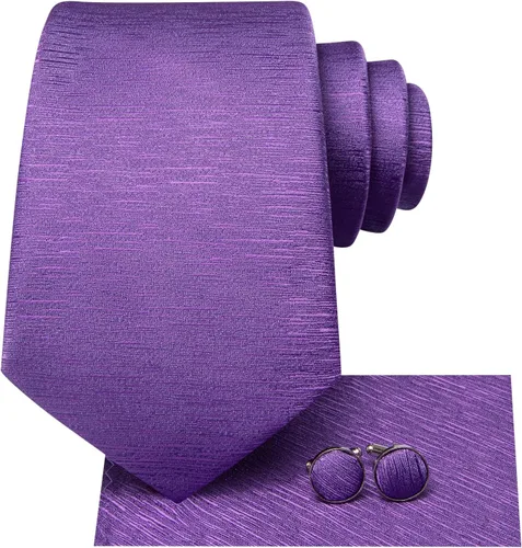 Miniatura 196 de Dubulle Corbata tejida de cachemira para hombre y gemelos de pañuelo para hombre, conjunto de gemelos para boda formal y negocios