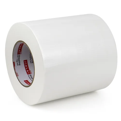 Miniatura 11 de JIALAI HOME Cinta adhesiva de 6" de ancho, cinta adhesiva de 6 pulgadas de ancho resistente al agua de 55 yardas (164 pies) plateada, resistente a