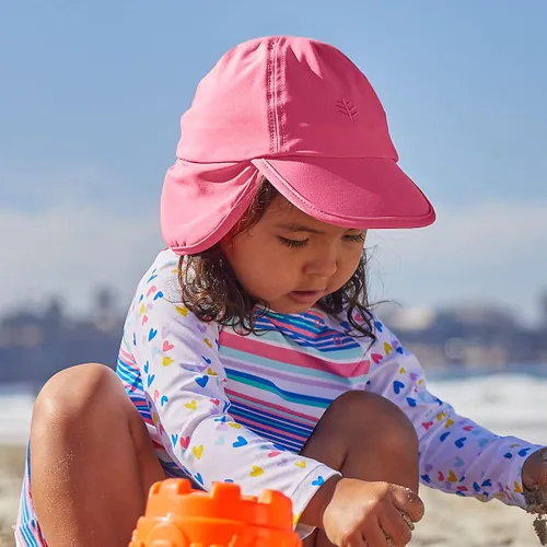 Miniatura 3 de Coolibar Sombrero deportivo con protección solar UPF 50+ para bebé Splashy All