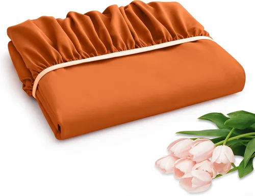 Miniatura 5 de Horbaunal - Sábana bajera de bolsillo extraprofundo tamaño matrimonial Solo sábana bajera de bolsillo extraprofundo Para colchón de hasta 24