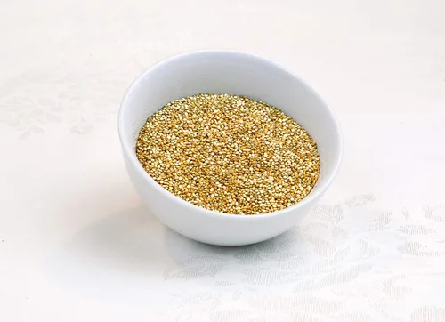 Miniatura 3 de Grano de quinua entera blanca dorada orgánica, sin OMG, sin gluten, a granel (3 libras)