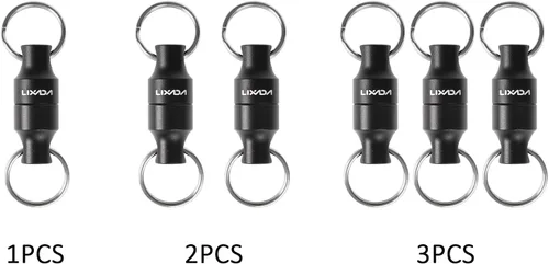 Miniatura 6 de LIXADA Soporte de liberación de red magnética para pesca Zinger Retractores de red de pesca con mosca, clip magnético, conector de red de aterrizaje