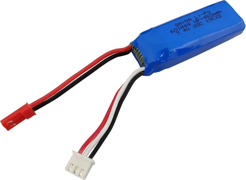 Miniatura 5 de sea jump Batería de litio de 7.4 V 450 mAh para wltoys K969 K979 K989 K999 P929 P939 284131 de alta velocidad con control remoto para coche