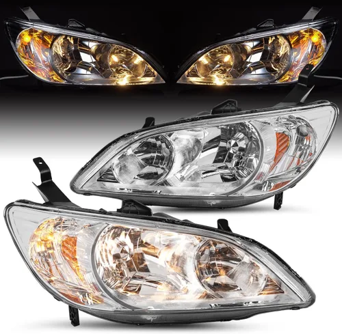 Miniatura 9 de JSBOYAT Conjunto de faros delanteros LED completos con LED DRL para Honda Civic OEM 2022 2023 2024 2025 Reemplazo del faro delantero del proyector