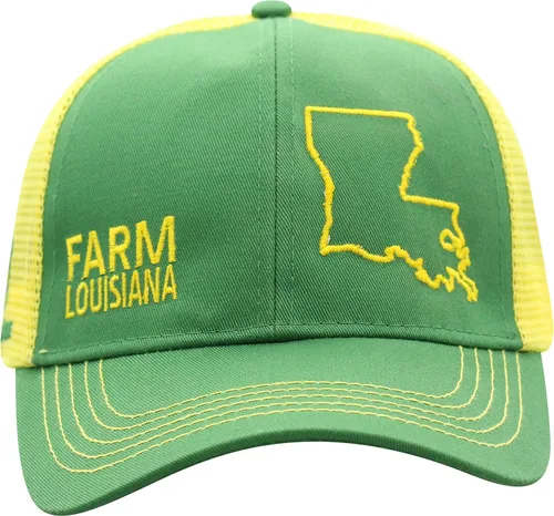 Miniatura 26 de John Deere Gorra de béisbol con logotipo y malla trasera con contraste, para hombre