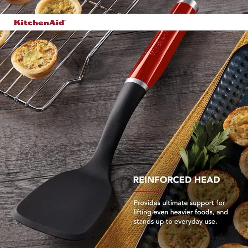 Miniatura 4 de KitchenAid KE015OHERA - Espátula corta de nylon Classic Empire Red
