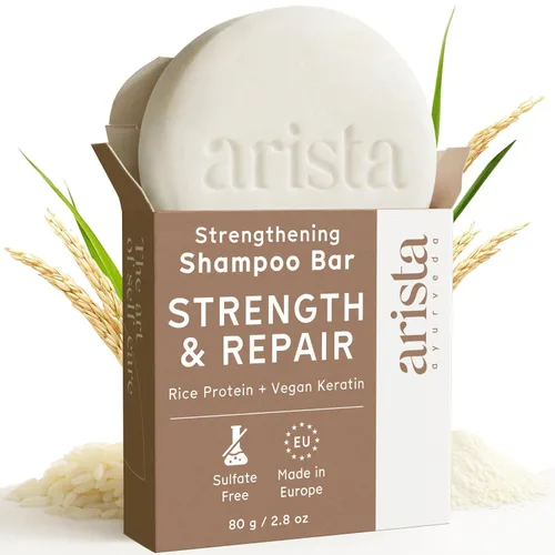 Miniatura 16 de Barra de champú con cabello rizado, aceite de almendras dulces, polvo de fruta Reetha y manteca de karité, hidratante para cabello rizado
