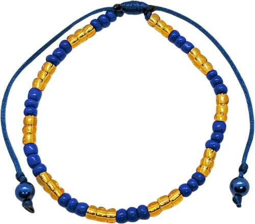Miniatura 31 de Hecho a mano contra el mal de ojo orishas joyería de protección Ilde elástico elástico ajustable con cuentas unisex amuleto pulsera conjunto