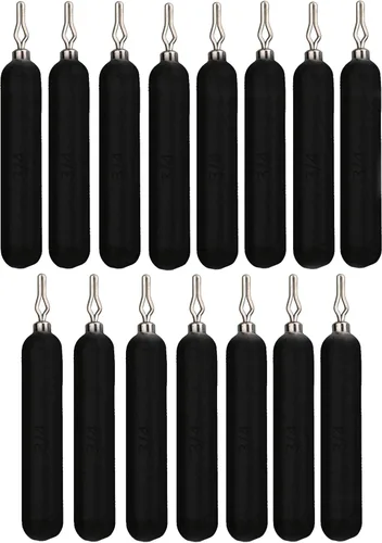 Miniatura 14 de Reaction Tackle Pesos de tiro de caída - Plomos para pesca de tiro de caída de agua salada y agua dulce - Forma de lápiz delgado - Plomos de pesca