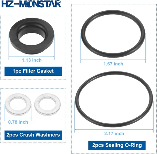 Miniatura 7 de Kit de filtro de transmisión automática ATF compatible con Honda Accord 2003-2007 Honda Odyssey 2005-2006 Honda Odyssey 2005 Honda Pilot 2004-2006