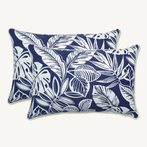 Miniatura 52 de Pillow Perfect Outdoor Cojín rectangular de piedra Setra para interiores (juego de 2) 18.5 X 11.5 X 5