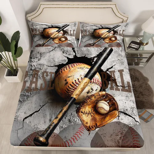 Miniatura 12 de Erosebridal Sábana bajera ajustable de moda de los años 90, tamaño individual para niños, adolescentes y adultos, sábanas de cama con cinta de radio