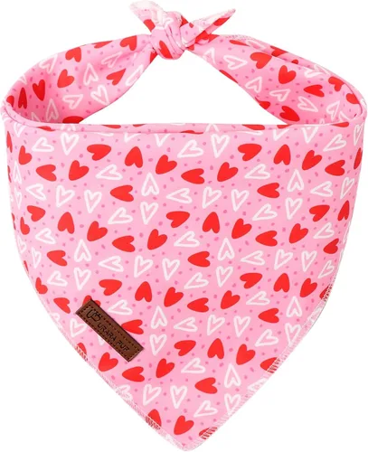 Miniatura 27 de Bandana de verano para perros, bufanda triangular de rejilla de algodón cómoda para perros medianos y grandes, pañuelo lavable para mascotas