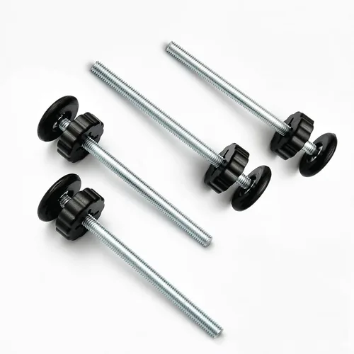 Miniatura 7 de 4 piezas de repuesto para puerta de bebé, varillas de eje de puerta de bebé de 0.315 in, kit de piezas de hardware para puertas de seguridad