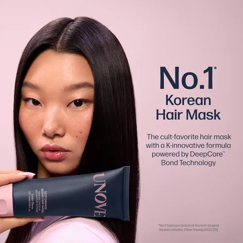 Miniatura 2 de UNOVE Mascarilla reparadora de daños profundos, tratamiento capilar proteico y mascarilla capilar para cabello dañado, acondicionador profundo