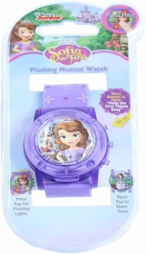 Miniatura 5 de Disney Sofia the First Kids SOF1561SR Reloj analógico de cuarzo morado con pantalla digital Púrpura Digital