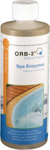 Miniatura 5 de Orb-3 botella de enzimas para spa, Amarillo translúcido