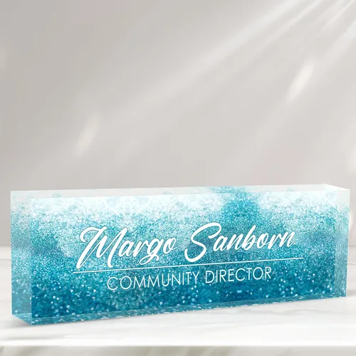 Miniatura 49 de Placa de nombre para escritorio, placa de nombre de escritorio personalizada, regalos para compañeros de trabajo, jefe, profesor, enfermera, regalos