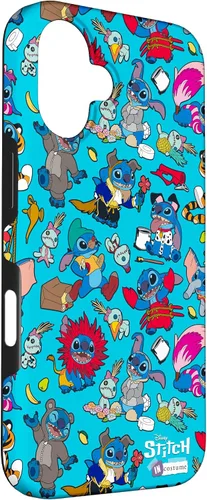 Miniatura 3 de iPhone 16 Disney 100 Stitch in Costume Disney Characters and Scrump Case