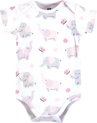 Miniatura 150 de Hudson Baby baby-girls Cotton Bodysuits 3-pack