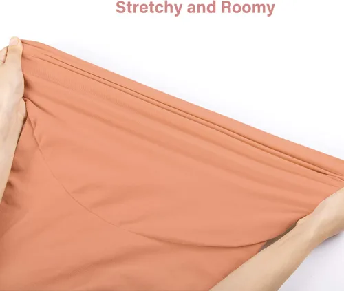 Miniatura 2 de Gratlin Fajas de maternidad sin costuras para mujer, pantalones cortos de embarazo, bragas de cintura alta, ropa interior a medio muslo