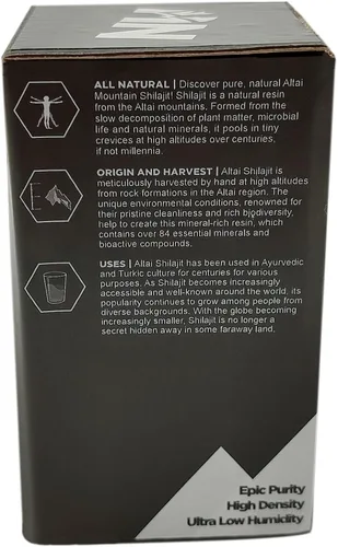 Miniatura 5 de Natura Uralis Altai Shilajit 1.06 oz de resina mineral Shilajit orgánica, formada naturalmente - Shilajit negro de las montañas de Altai