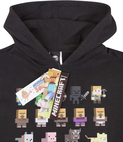 Miniatura 4 de Minecraft Sudadera oficial Sprites para niño, Negro