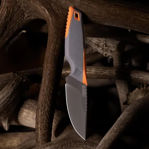 Miniatura 6 de OUTDOOR EDGE VANTEX - Cuchillo de caza de hoja fija con punta de gota de 3.5 pulgadas, incluye funda