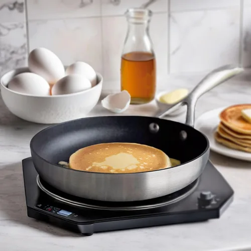 Miniatura 3 de Scanpan CS+ Sartén antiadherente de 12 pulgadas, compatible con todas las estufas, lista para inducción, apta para utensilios de metal, apta