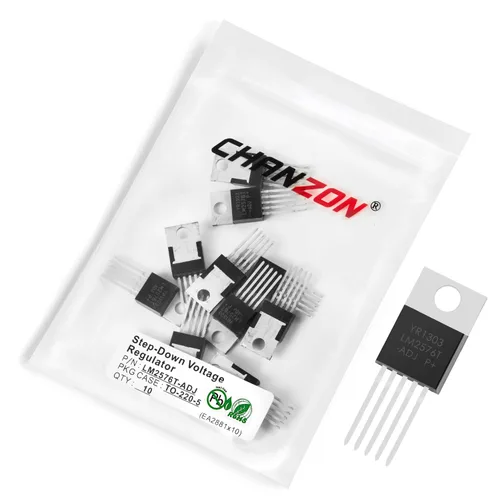 Miniatura 8 de Chanzon TL431 TO-92 Regulador de voltaje ajustable positivo IC, regulador positivo de tres terminales para administración de energía
