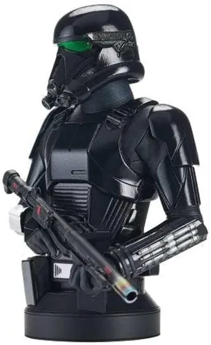 Miniatura 2 de Diamond Select Toys Star Wars: The Mandalorian: Death Trooper - Busto de resina a escala 1:6, multicolor