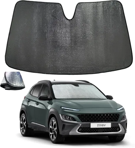 Miniatura 52 de Parasol para parabrisas para BMW X3 2018-2024, 5 capas de burbujas, plegable, grueso, accesorios de protección para visera frontal, bloquea el calor